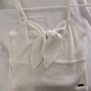 White Hollister Tank Top
